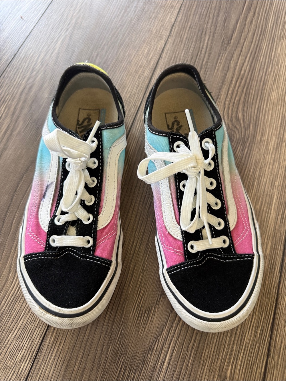 Vans UltraCush Old Skool Pastel Tie-Dye Canvas Sneakers Women’s 7